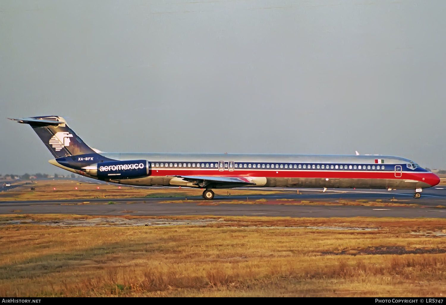 Aircraft Photo of XA-SFK | McDonnell Douglas MD-82 (DC-9-82) | AeroMéxico | AirHistory.net #349068