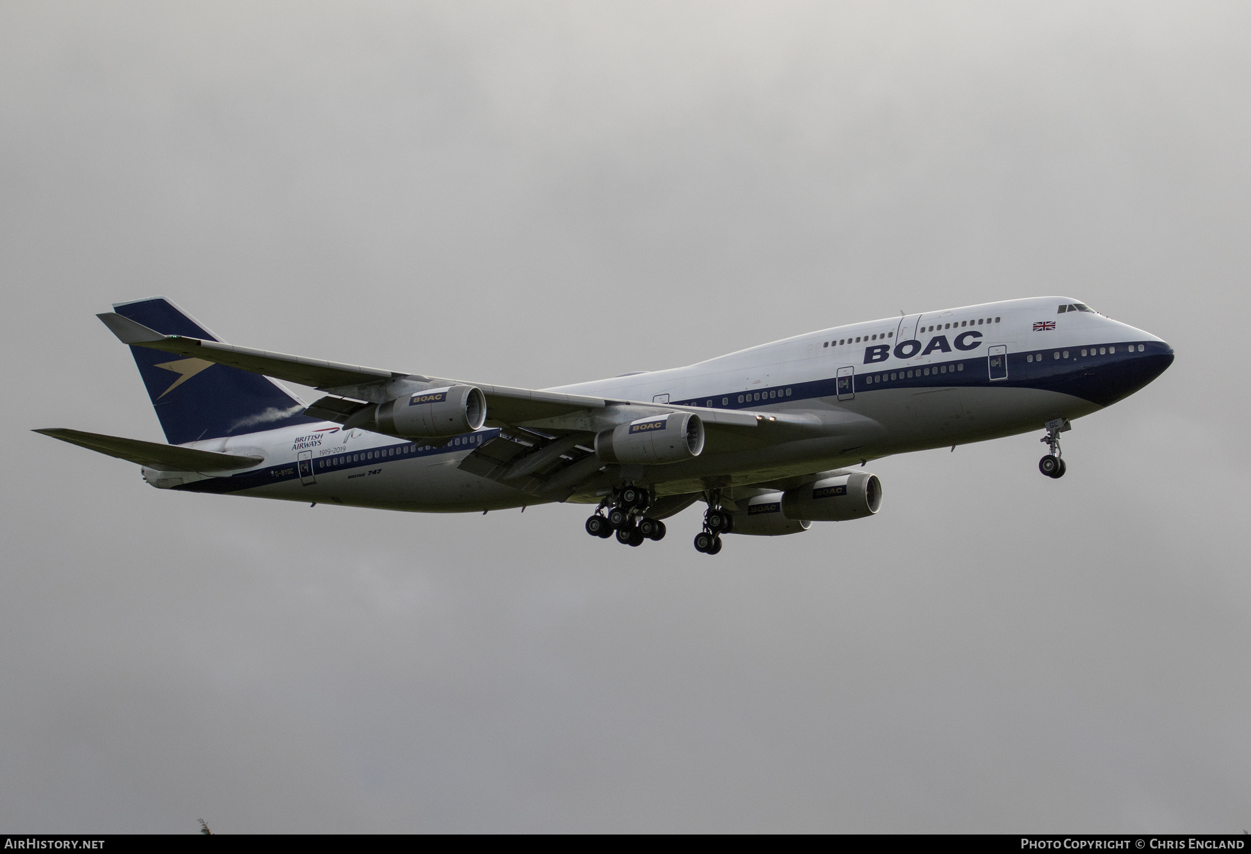 Aircraft Photo of G-BYGC | Boeing 747-436 | British Airways | BOAC - British Overseas Airways Corporation | AirHistory.net #349086