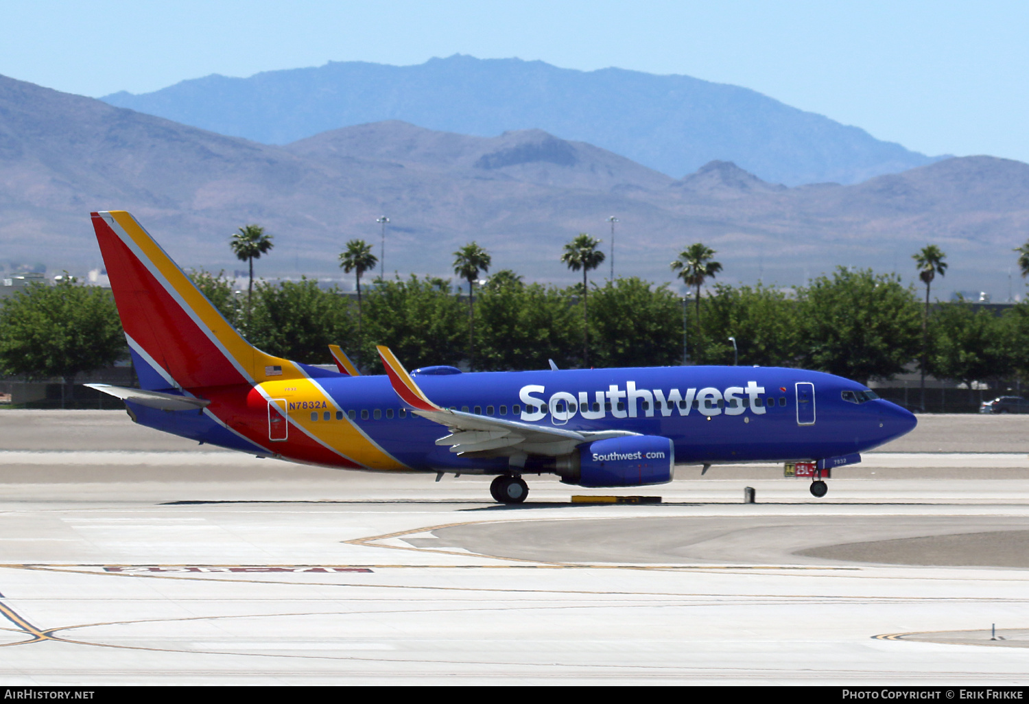 Aircraft Photo of N7832A | Boeing 737-79P | Southwest Airlines | AirHistory.net #349143