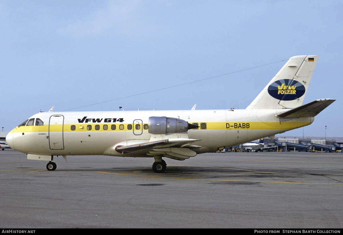 Aircraft Photo of D-BABB | VFW-Fokker VFW-614 | VFW-Fokker | AirHistory.net #349145