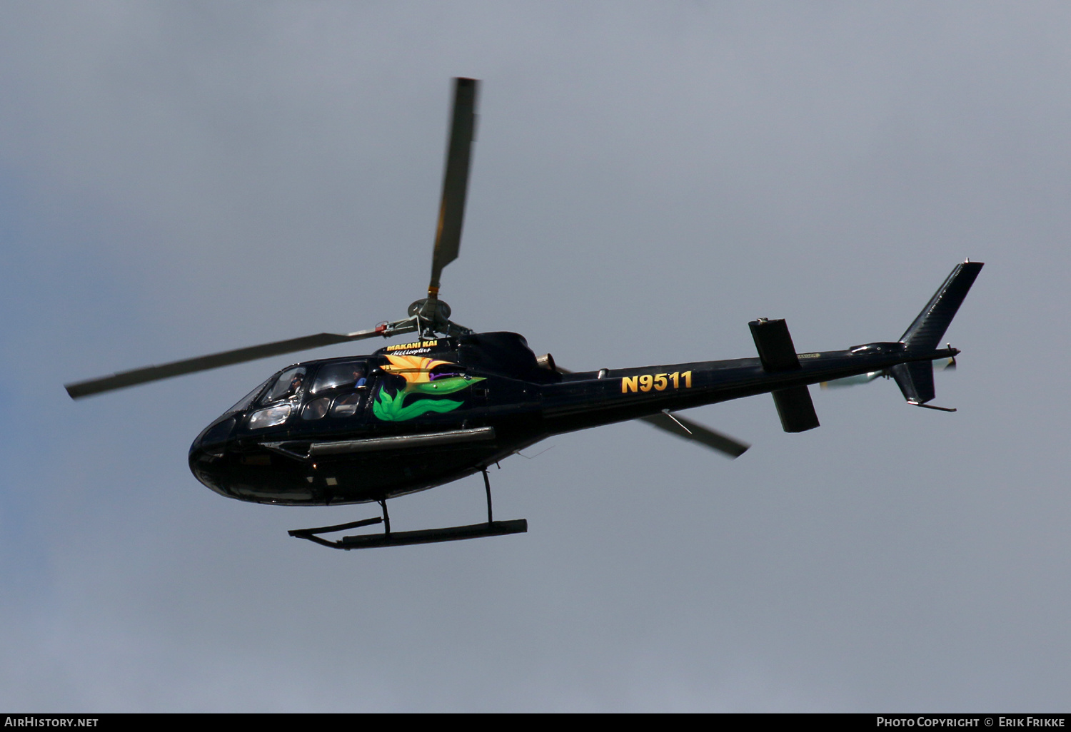 Aircraft Photo of N9511 | Aerospatiale AS-350B-2 Ecureuil | Makani Kai Helicopters | AirHistory.net #349146