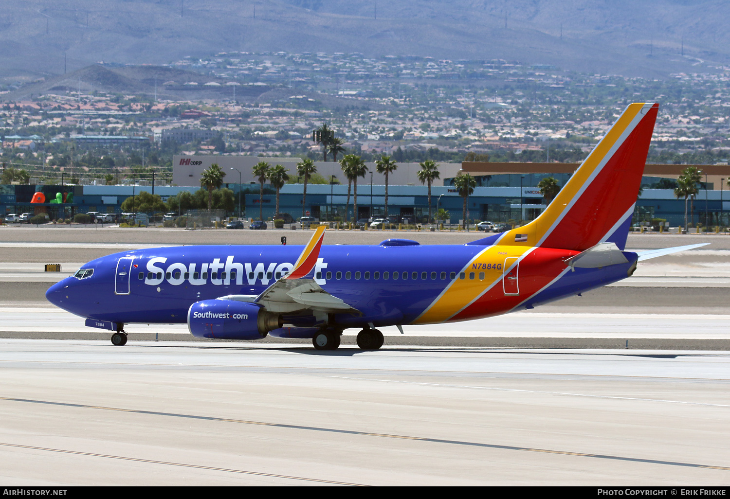 Aircraft Photo of N7884G | Boeing 737-76N | Southwest Airlines | AirHistory.net #349150