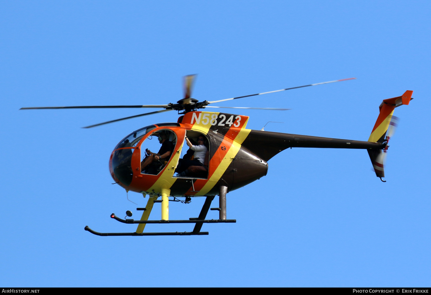 Aircraft Photo of N58243 | Hughes 500D (369D) | AirHistory.net #349153