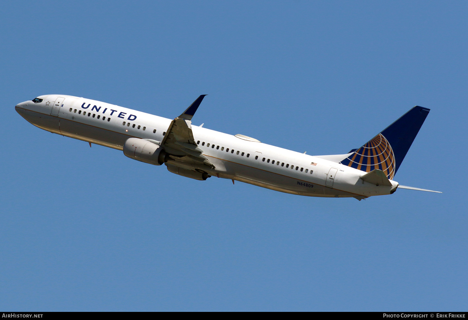 Aircraft Photo of N64809 | Boeing 737-924/ER | United Airlines | AirHistory.net #349157