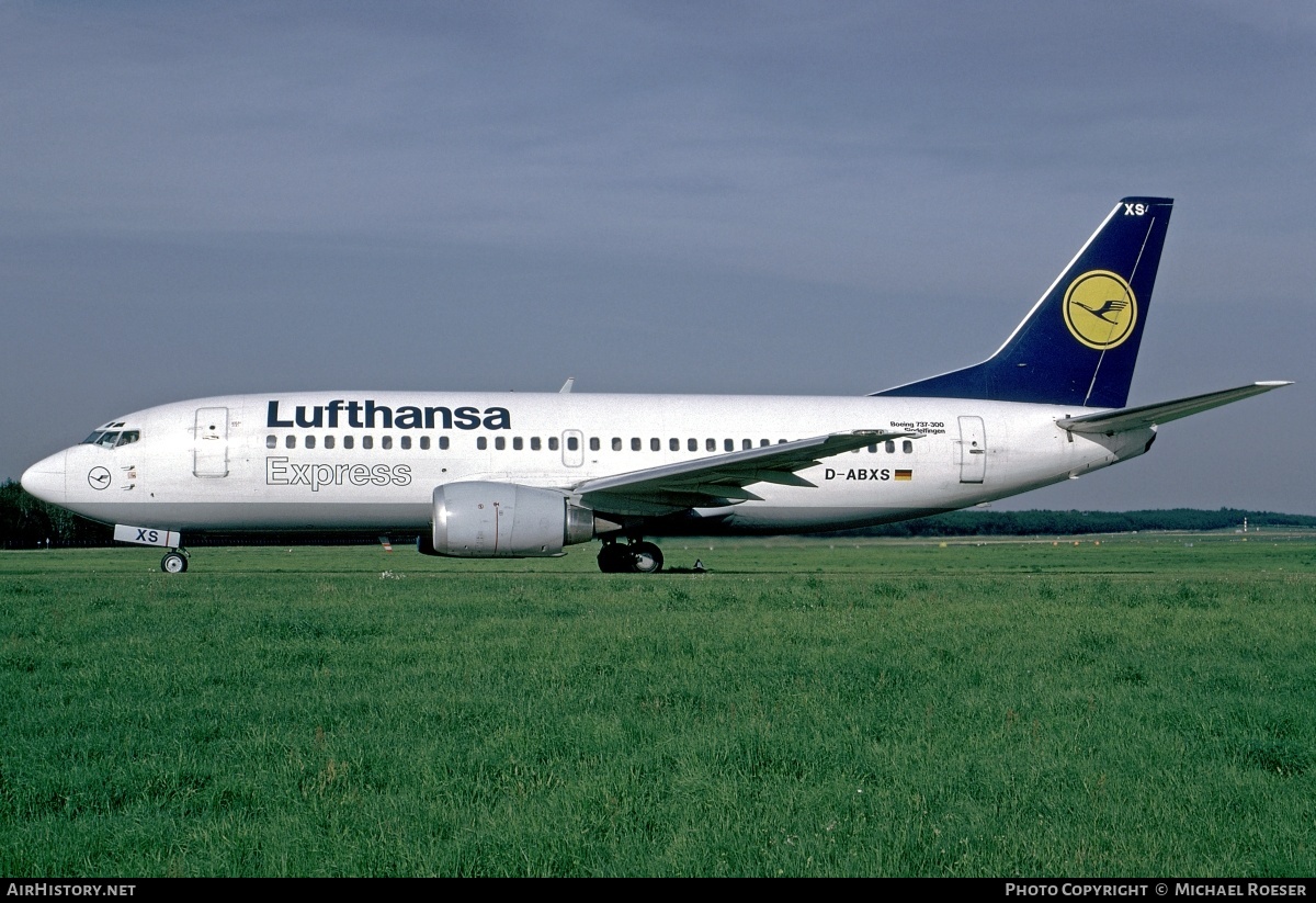 Aircraft Photo of D-ABXS | Boeing 737-330 | Lufthansa Express | AirHistory.net #349165