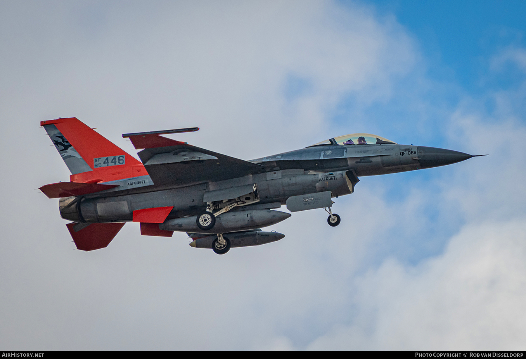 Aircraft Photo of 85-1446 / AF85-446 | General Dynamics QF-16C/FSAT | USA - Air Force | AirHistory.net #349183