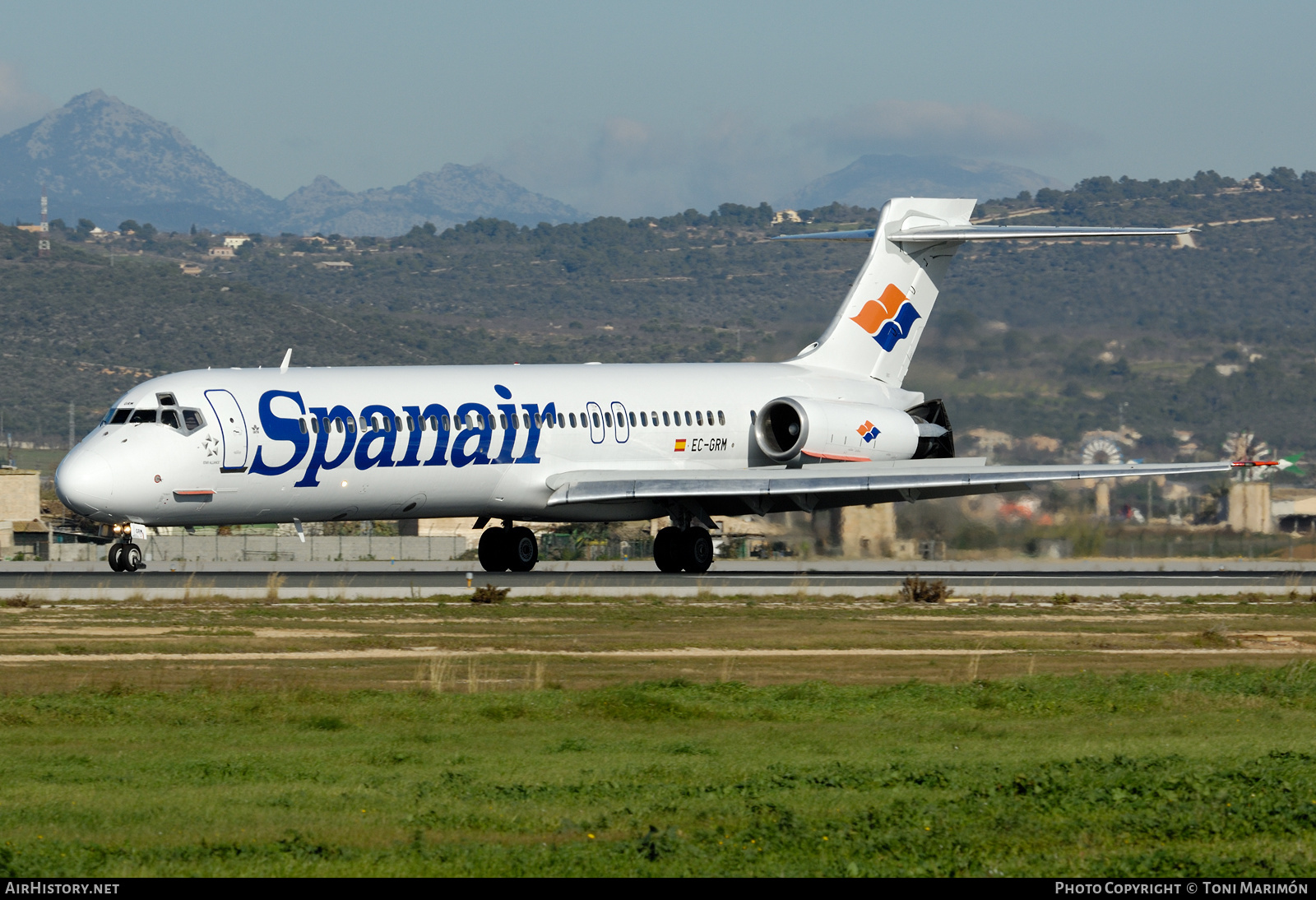 Aircraft Photo of EC-GRM | McDonnell Douglas MD-87 (DC-9-87) | Spanair | AirHistory.net #349189