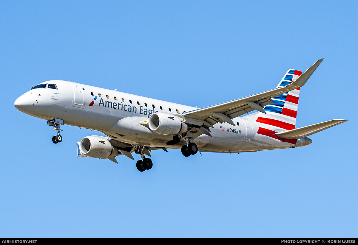 Aircraft Photo of N249NN | Embraer 175LR (ERJ-170-200LR) | American Eagle | AirHistory.net #349202