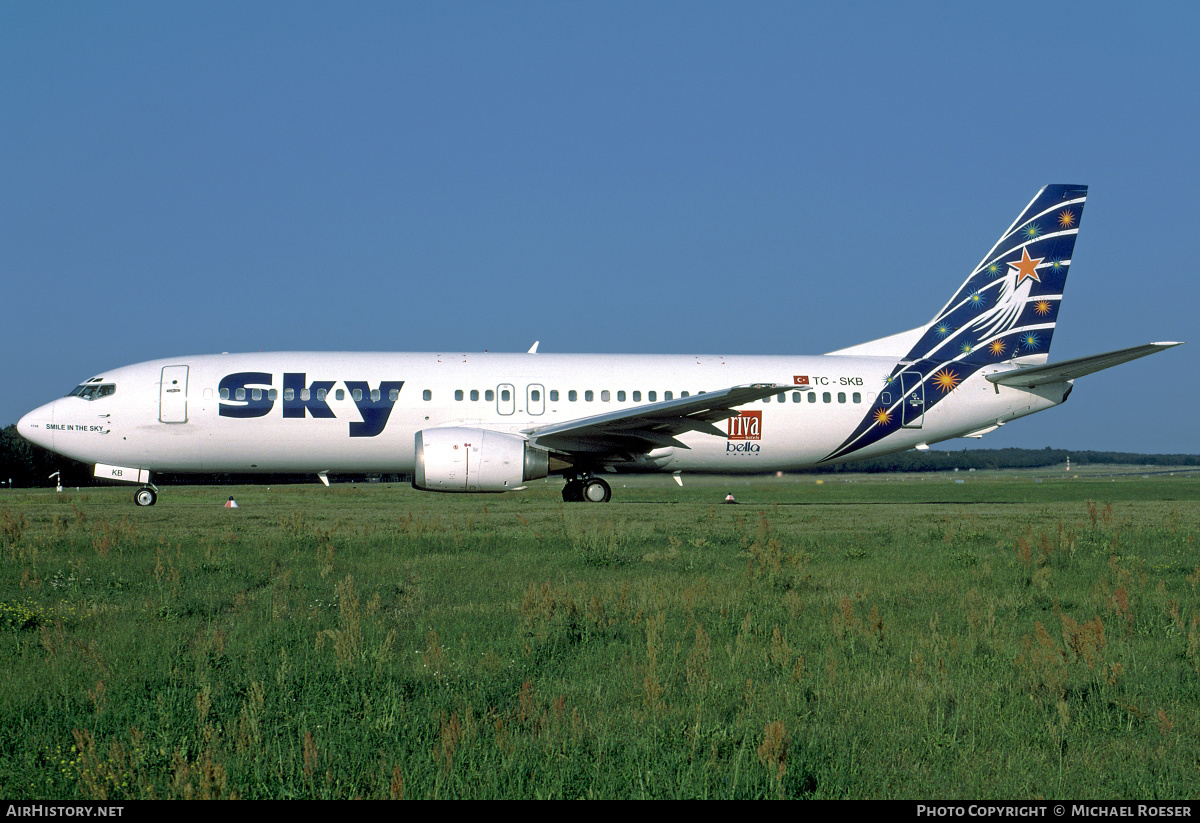 Aircraft Photo of TC-SKB | Boeing 737-430 | Sky Airlines | AirHistory.net #349234