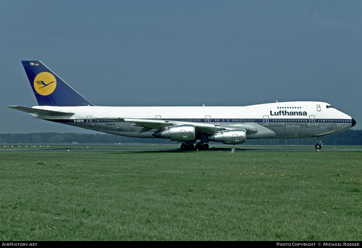 Aircraft Photo of D-ABYN | Boeing 747-230B | Lufthansa | AirHistory.net #349238