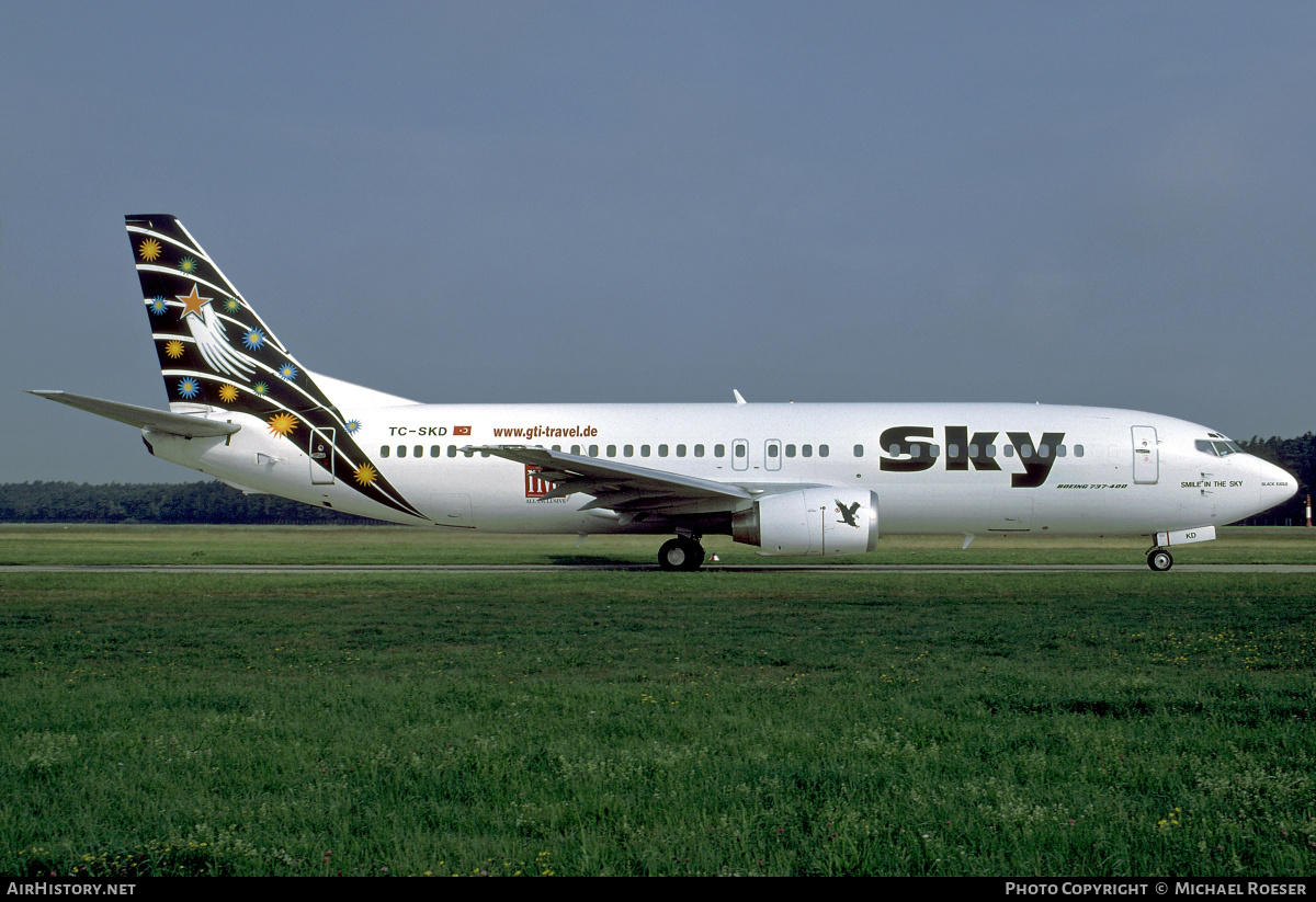 Aircraft Photo of TC-SKD | Boeing 737-4Q8 | Sky Airlines | AirHistory.net #349239