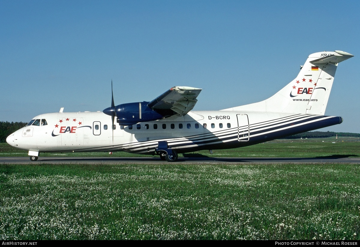 Aircraft Photo of D-BCRQ | ATR ATR-42-300 | EAE - European Air Express | AirHistory.net #349269