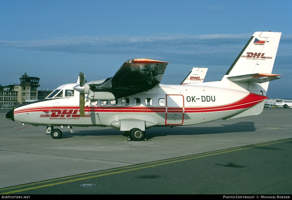 Aircraft Photo of OK-DDU | Let L-410A Turbolet | DHL Worldwide Express | AirHistory.net #349282