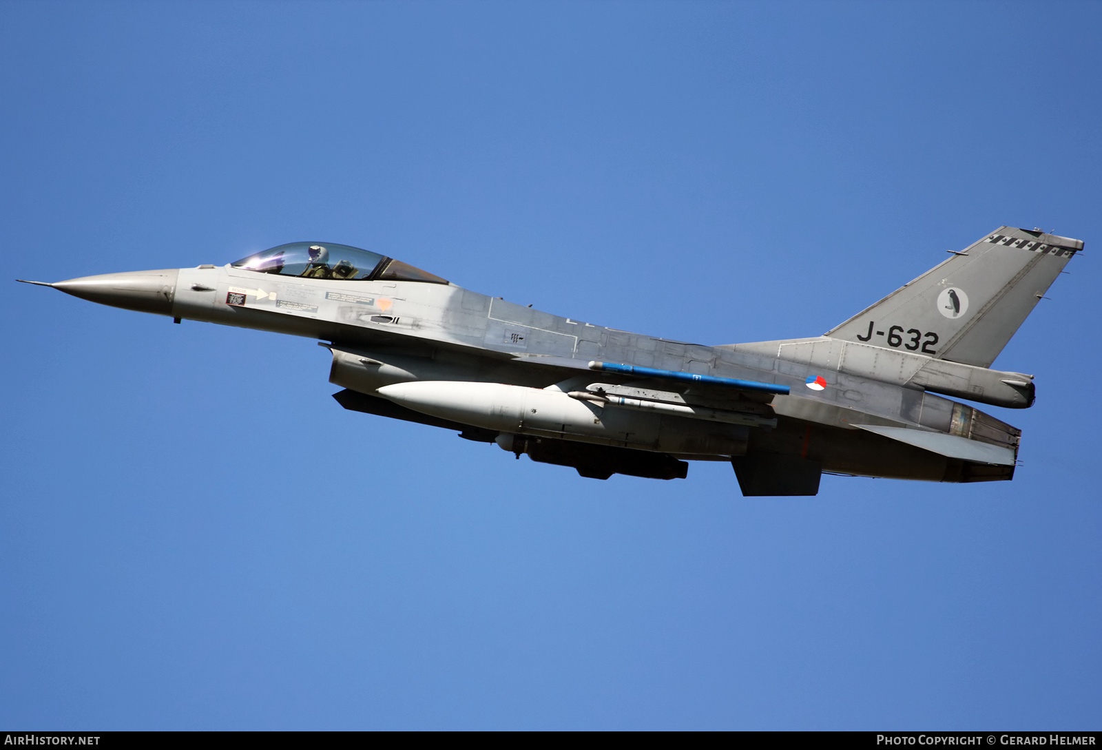 Aircraft Photo of J-632 | General Dynamics F-16AM Fighting Falcon | Netherlands - Air Force | AirHistory.net #349290