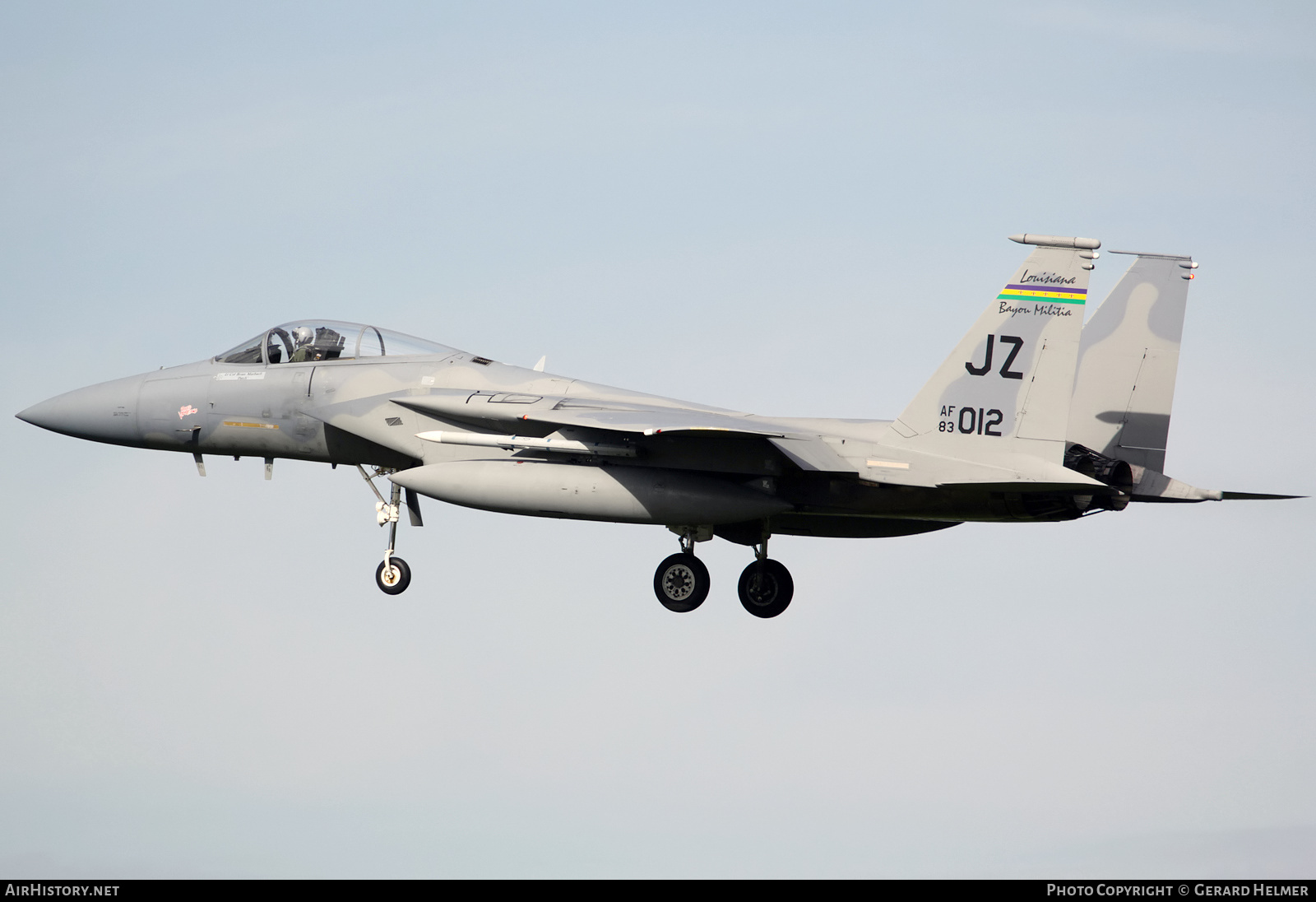 Aircraft Photo of 83-0012 / AF83-012 | McDonnell Douglas F-15C Eagle | USA - Air Force | AirHistory.net #349302