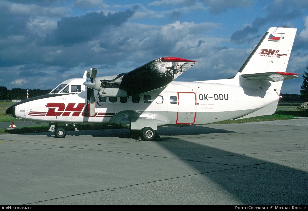 Aircraft Photo of OK-DDU | Let L-410A Turbolet | DHL Worldwide Express | AirHistory.net #349304