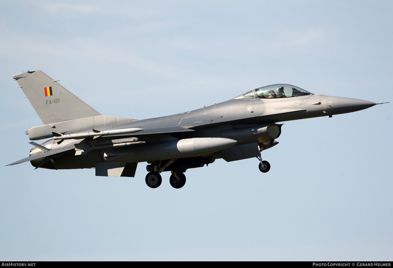 Aircraft Photo of FA-121 | General Dynamics F-16AM Fighting Falcon | Belgium - Air Force | AirHistory.net #349313