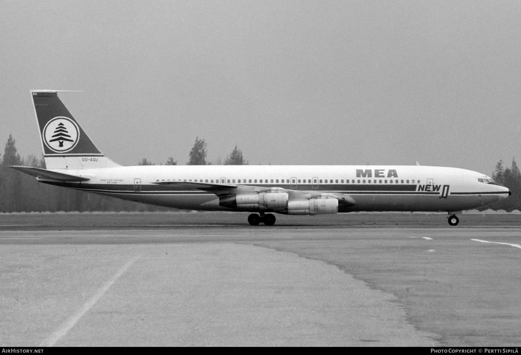Aircraft Photo of OD-AGU | Boeing 707-347C | MEA - Middle East Airlines | AirHistory.net #349318