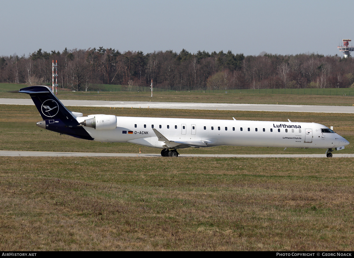 Aircraft Photo of D-ACNK | Bombardier CRJ-900LR (CL-600-2D24) | Lufthansa | AirHistory.net #349324