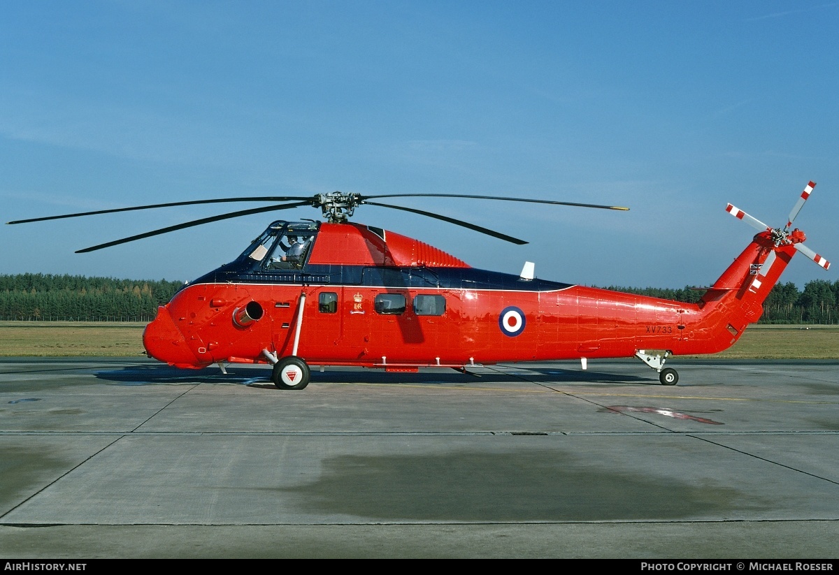 Aircraft Photo of XV733 | Westland WS-58 Wessex HCC.4 | UK - Air Force | AirHistory.net #349335