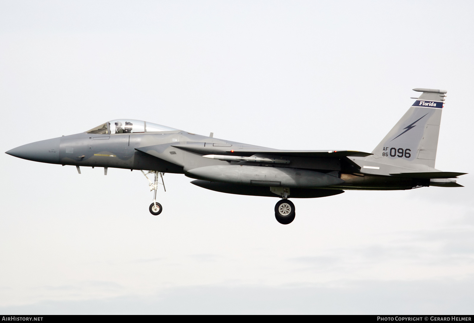 Aircraft Photo of 85-0096 / AF85-096 | McDonnell Douglas F-15C Eagle | USA - Air Force | AirHistory.net #349340