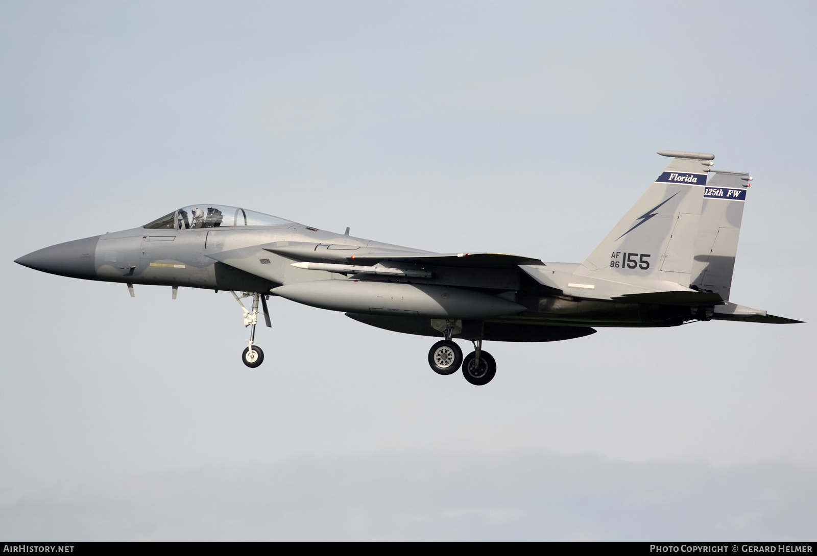 Aircraft Photo of 86-0155 / AF86-155 | McDonnell Douglas F-15C Eagle | USA - Air Force | AirHistory.net #349341