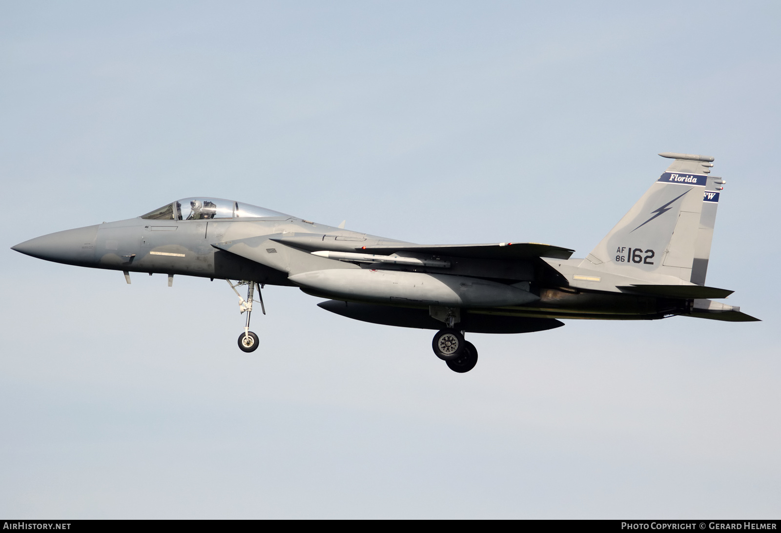 Aircraft Photo of 86-0162 / AF86-162 | McDonnell Douglas F-15C Eagle | USA - Air Force | AirHistory.net #349342