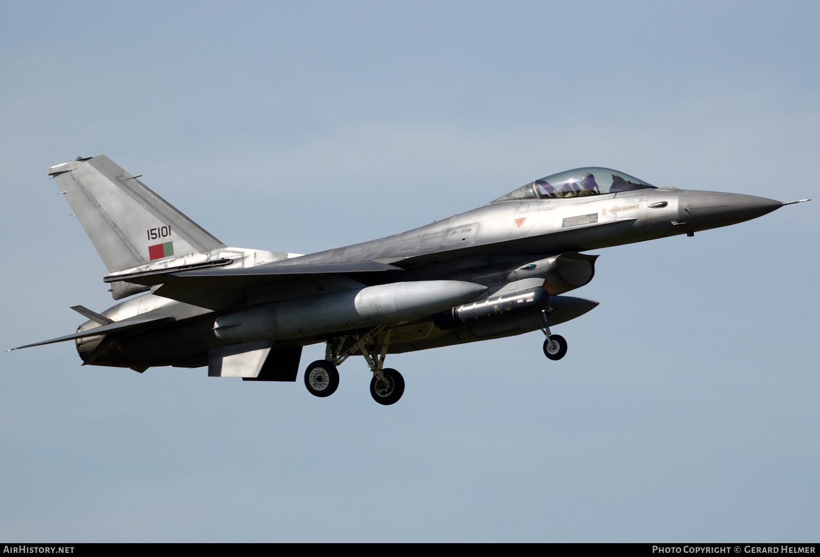 Aircraft Photo of 15101 | General Dynamics F-16AM Fighting Falcon | Portugal - Air Force | AirHistory.net #349346