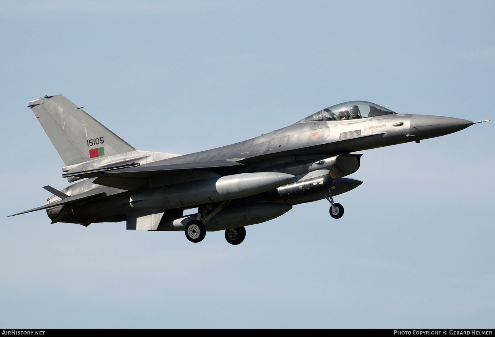Aircraft Photo of 15105 | Lockheed F-16AM Fighting Falcon | Portugal - Air Force | AirHistory.net #349348