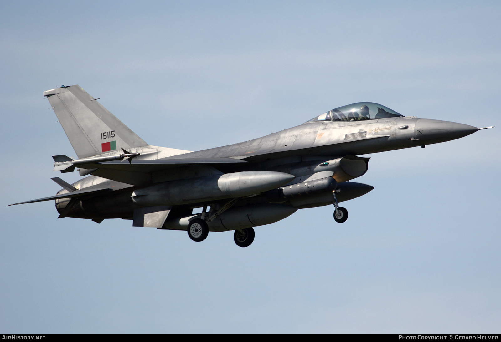 Aircraft Photo of 15115 | General Dynamics F-16AM Fighting Falcon | Portugal - Air Force | AirHistory.net #349350