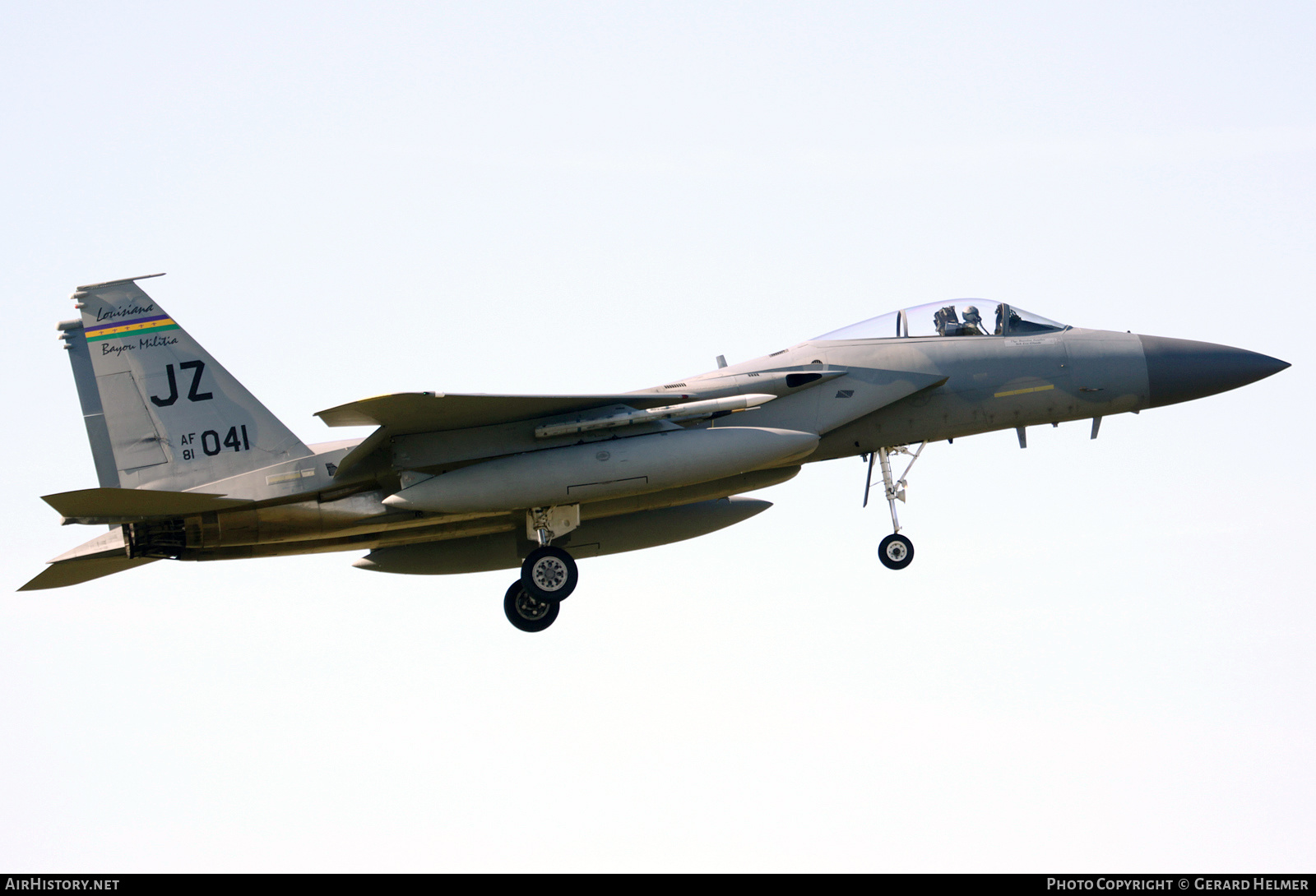 Aircraft Photo of 81-0041 / AF81-041 | McDonnell Douglas F-15C Eagle | USA - Air Force | AirHistory.net #349351