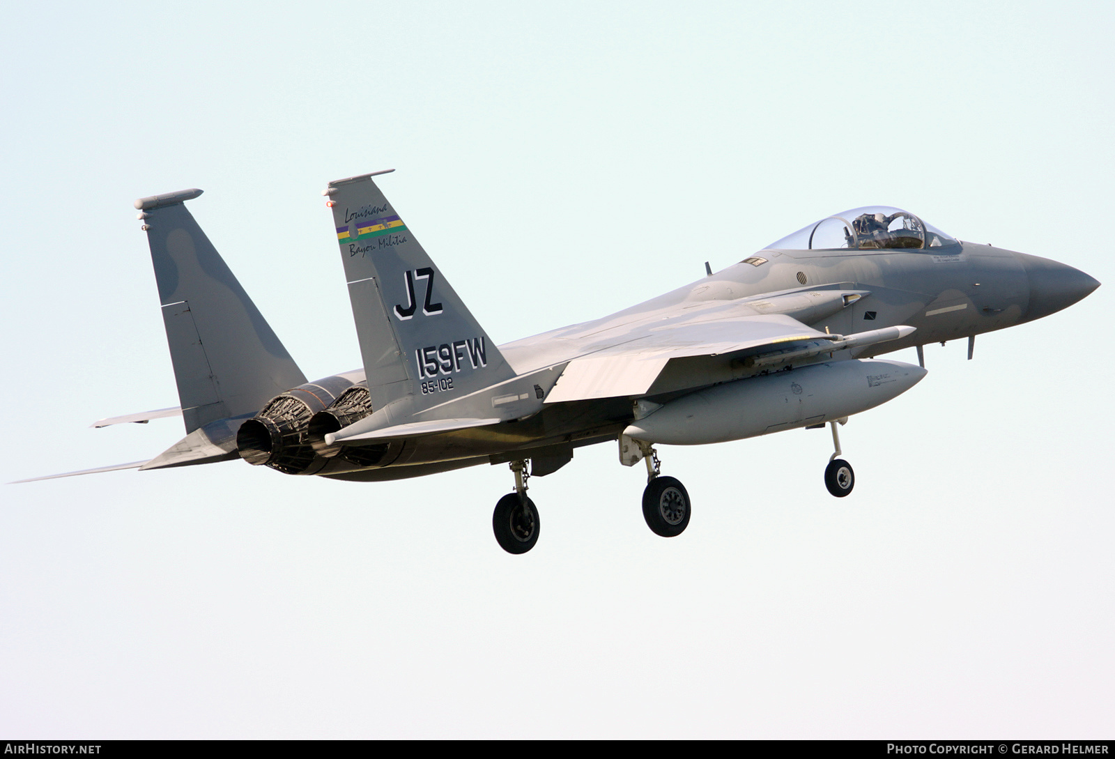 Aircraft Photo of 85-0102 / 85-102 | McDonnell Douglas F-15C Eagle | USA - Air Force | AirHistory.net #349352
