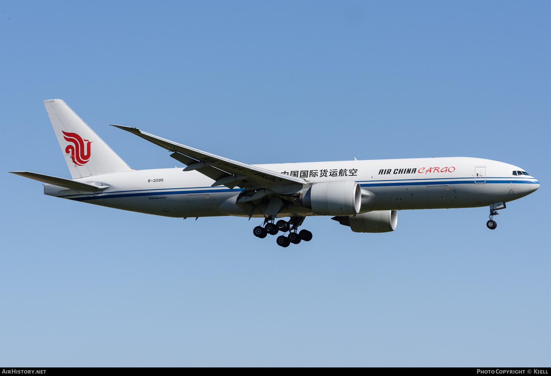 Aircraft Photo of B-2095 | Boeing 777-FFT | Air China Cargo | AirHistory.net #349364