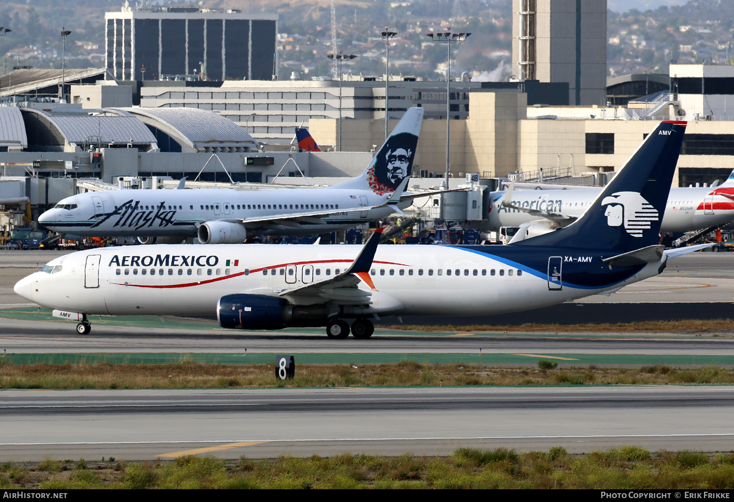 Aircraft Photo of XA-AMV | Boeing 737-852 | AeroMéxico | AirHistory.net #349369