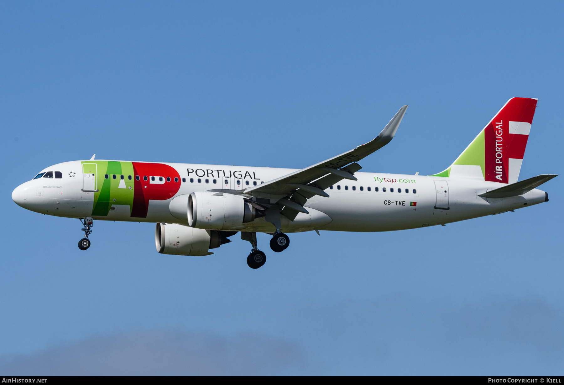 Aircraft Photo of CS-TVE | Airbus A320-251N | TAP Portugal | AirHistory.net #349370