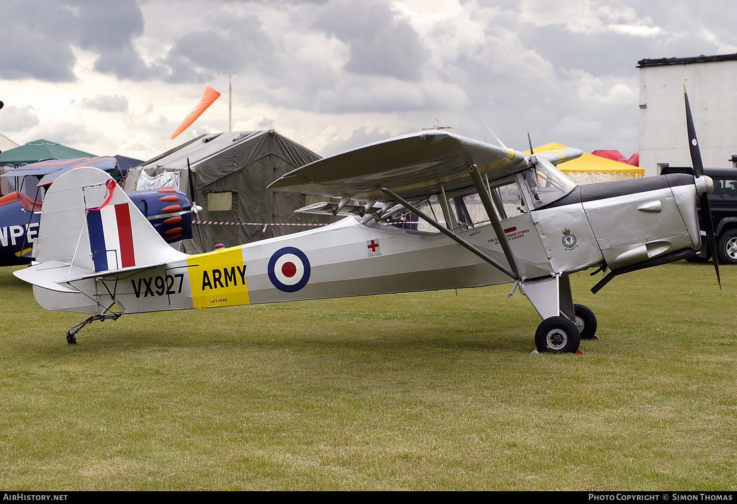 Aircraft Photo of G-ASYG / VX927 | Beagle A-61 Terrier 2 | UK - Army | AirHistory.net #349381