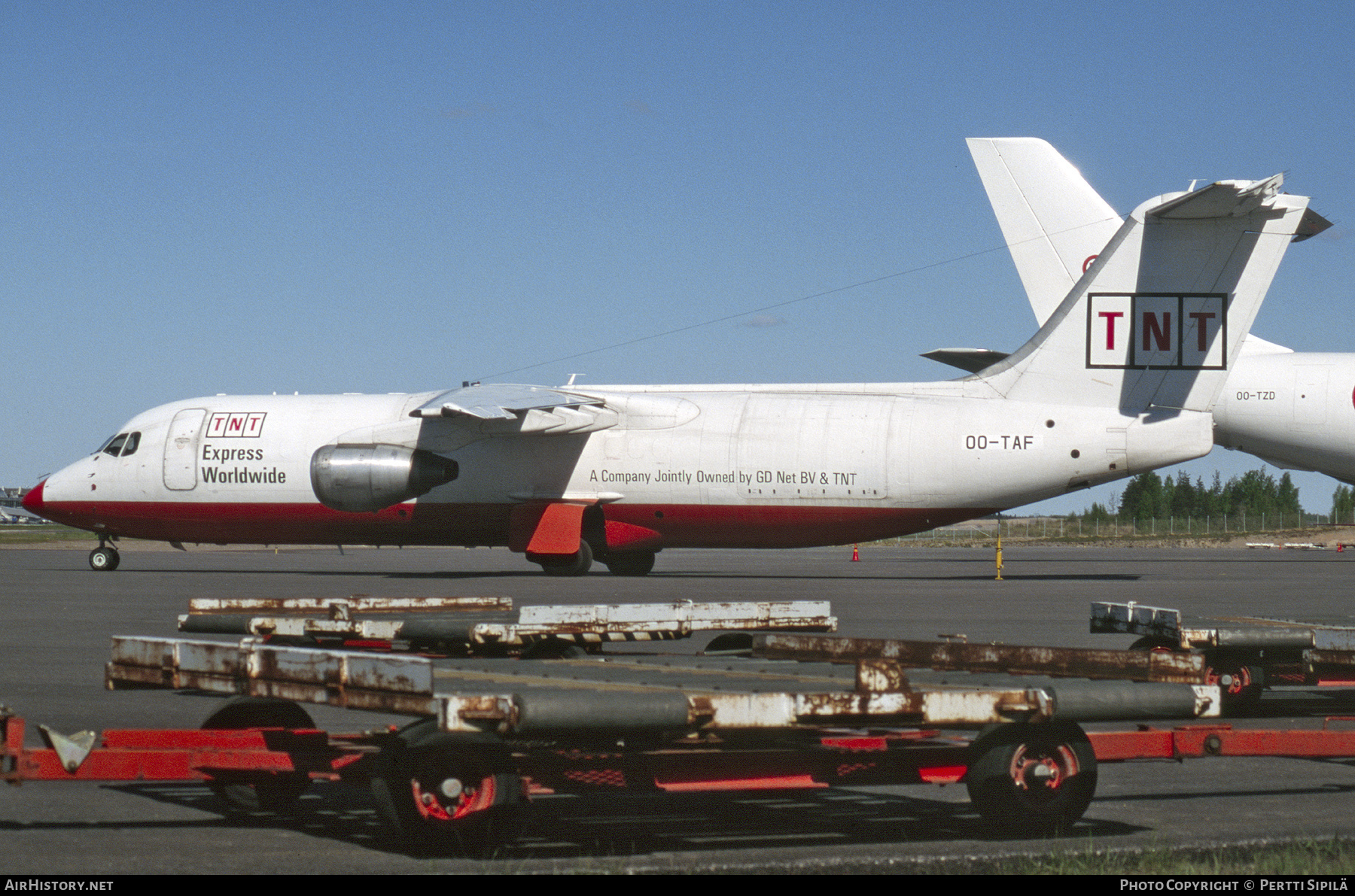 Aircraft Photo of OO-TAF | British Aerospace BAe-146-300QT Quiet Trader | TNT Express | AirHistory.net #349389