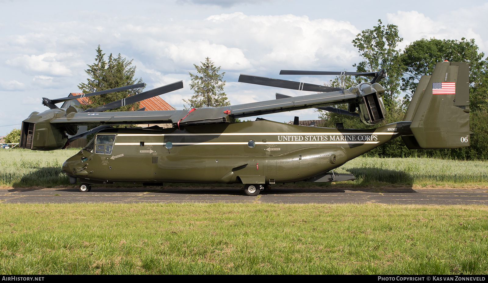 Aircraft Photo of 168302 | Bell-Boeing MV-22B Osprey | USA - Marines | AirHistory.net #349396