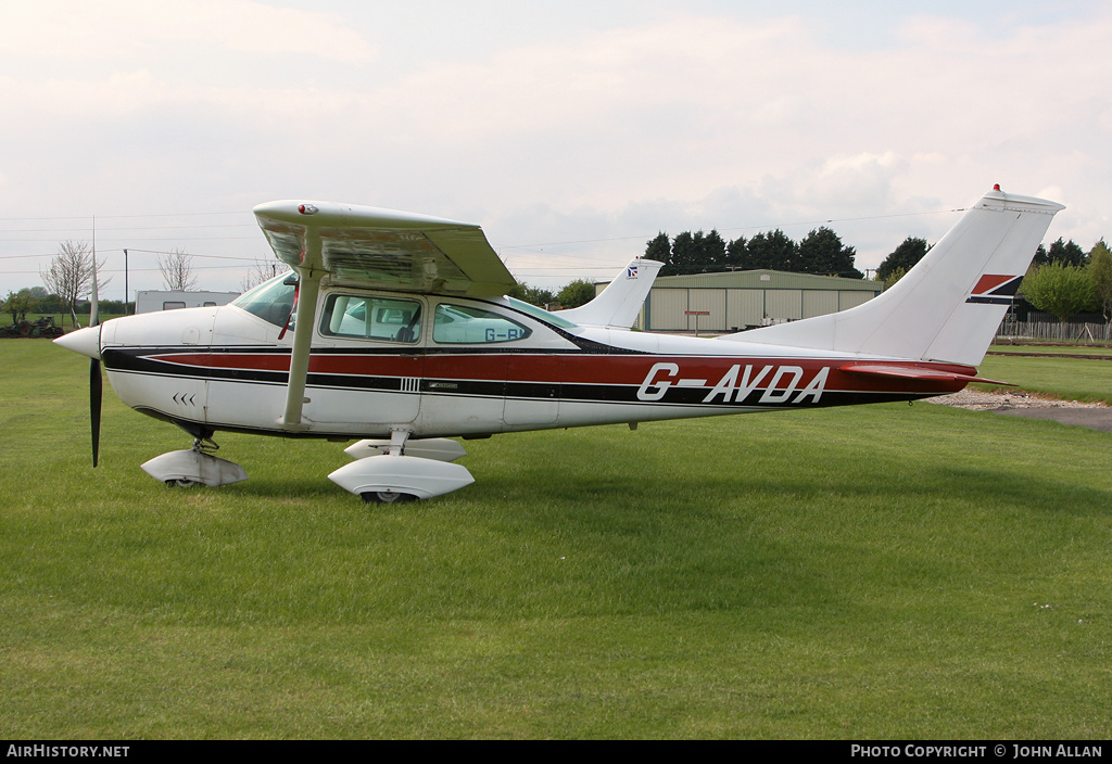 Aircraft Photo of G-AVDA | Cessna 182K Skylane | AirHistory.net #349407