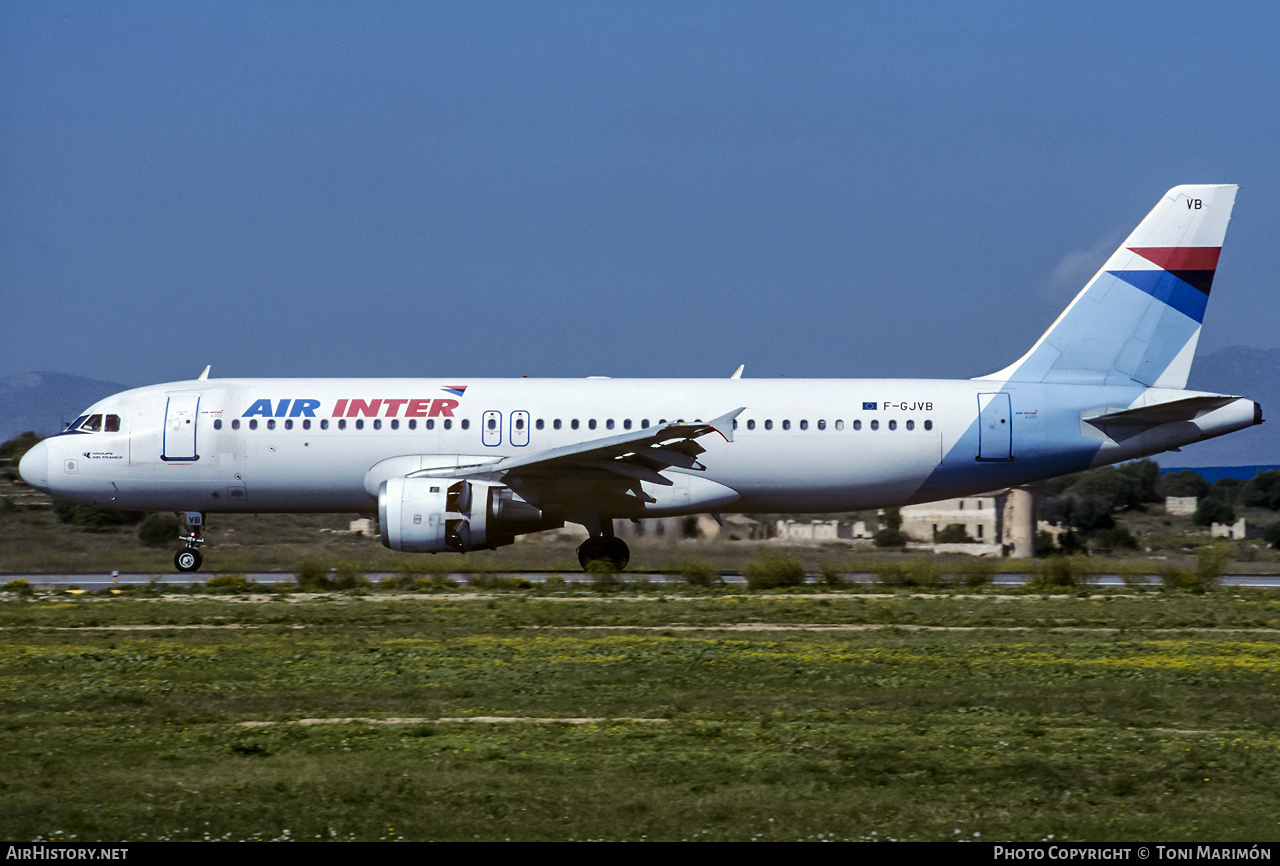 Aircraft Photo of F-GJVB | Airbus A320-211 | Air Inter | AirHistory.net #349418