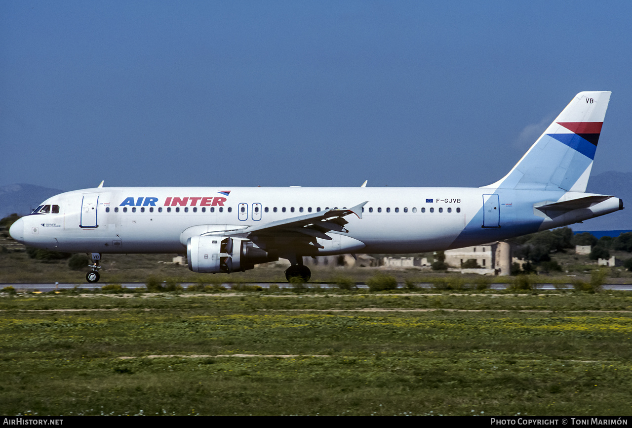 Aircraft Photo of F-GJVB | Airbus A320-211 | Air Inter | AirHistory.net #349418