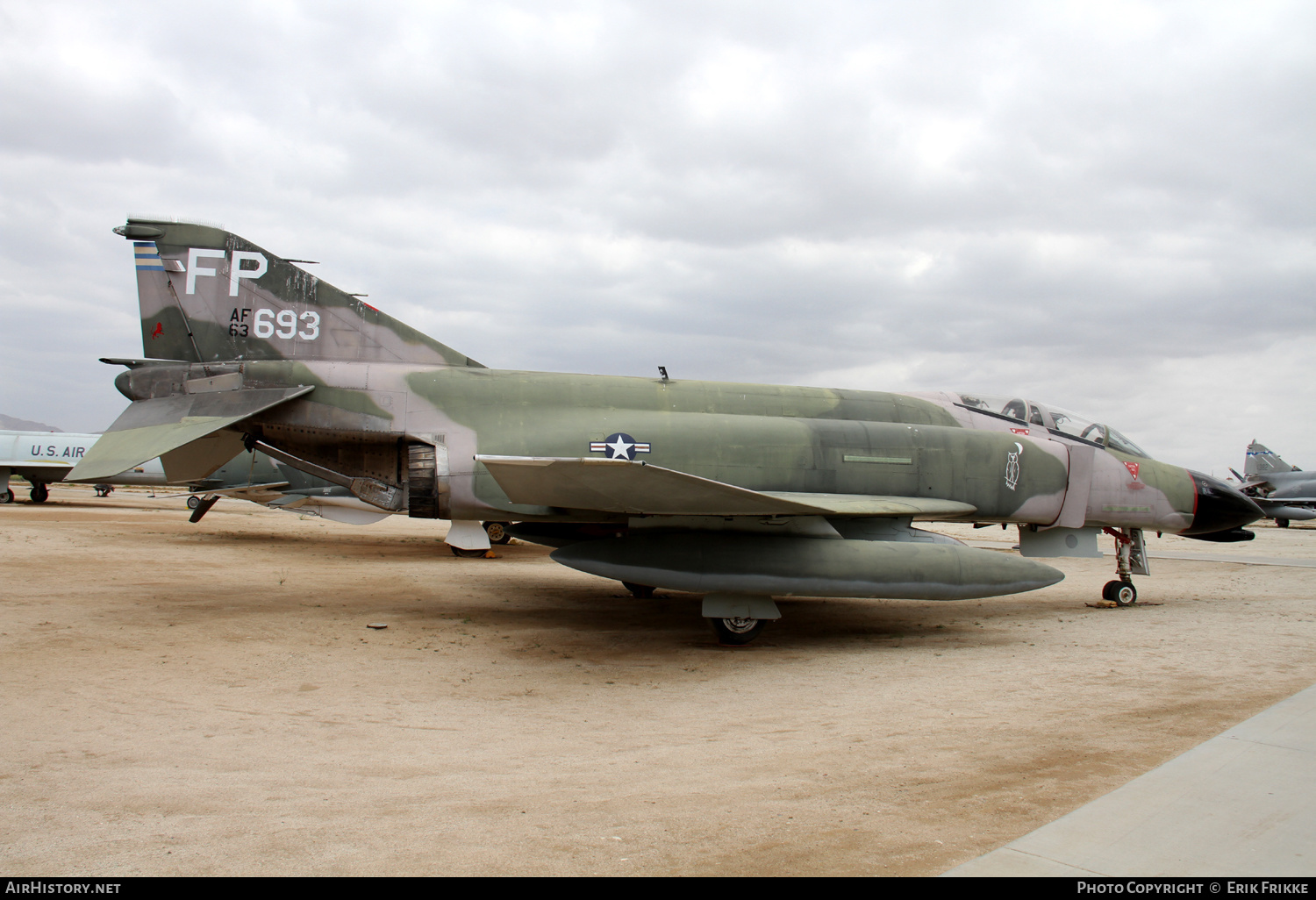 Aircraft Photo of 63-7693 / AF63-693 | McDonnell F-4C Phantom II | USA - Air Force | AirHistory.net #349442
