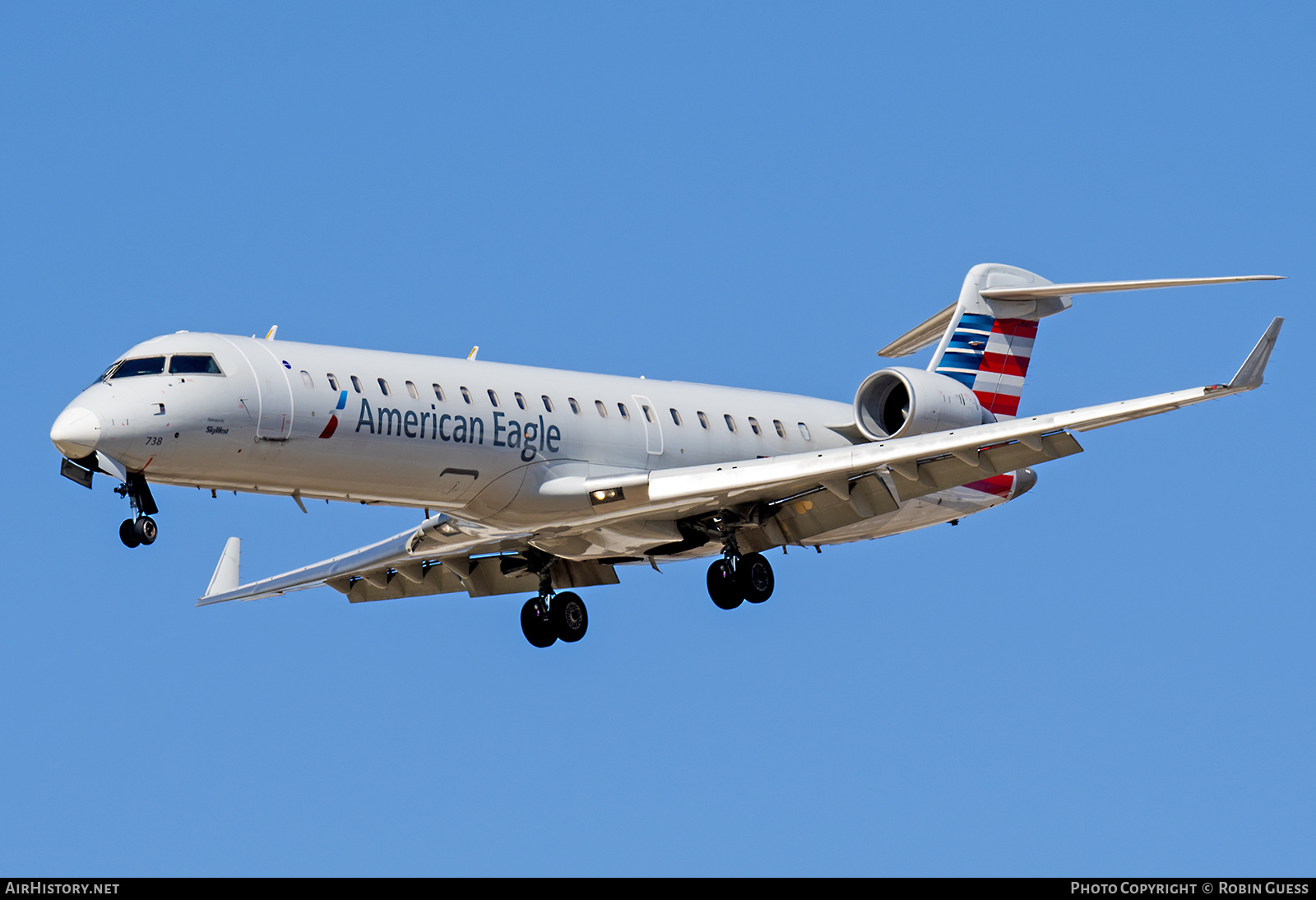 Aircraft Photo of N738SK | Bombardier CRJ-700 (CL-600-2C10) | American Eagle | AirHistory.net #349457