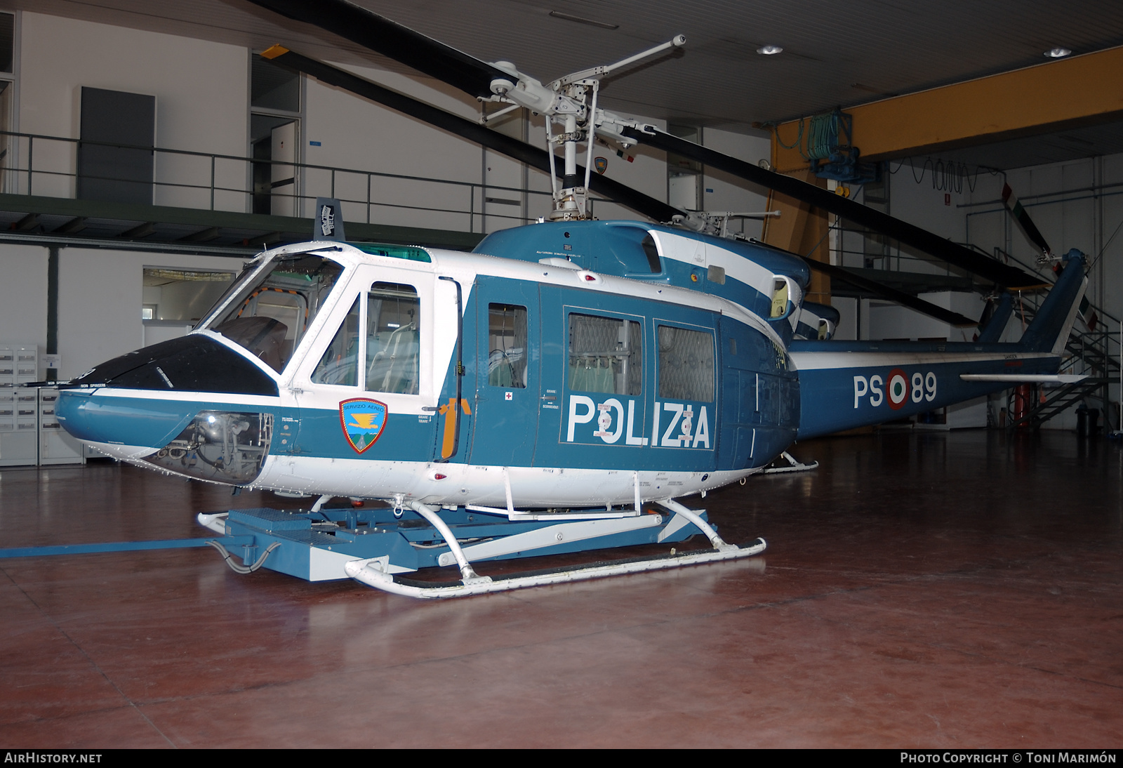 Aircraft Photo of MM81651 | Agusta AB-212AM | Italy - Polizia | AirHistory.net #349458