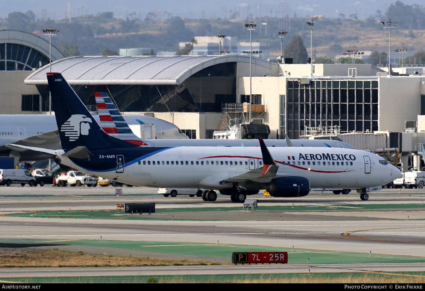 Aircraft Photo of XA-AMV | Boeing 737-852 | AeroMéxico | AirHistory.net #349461