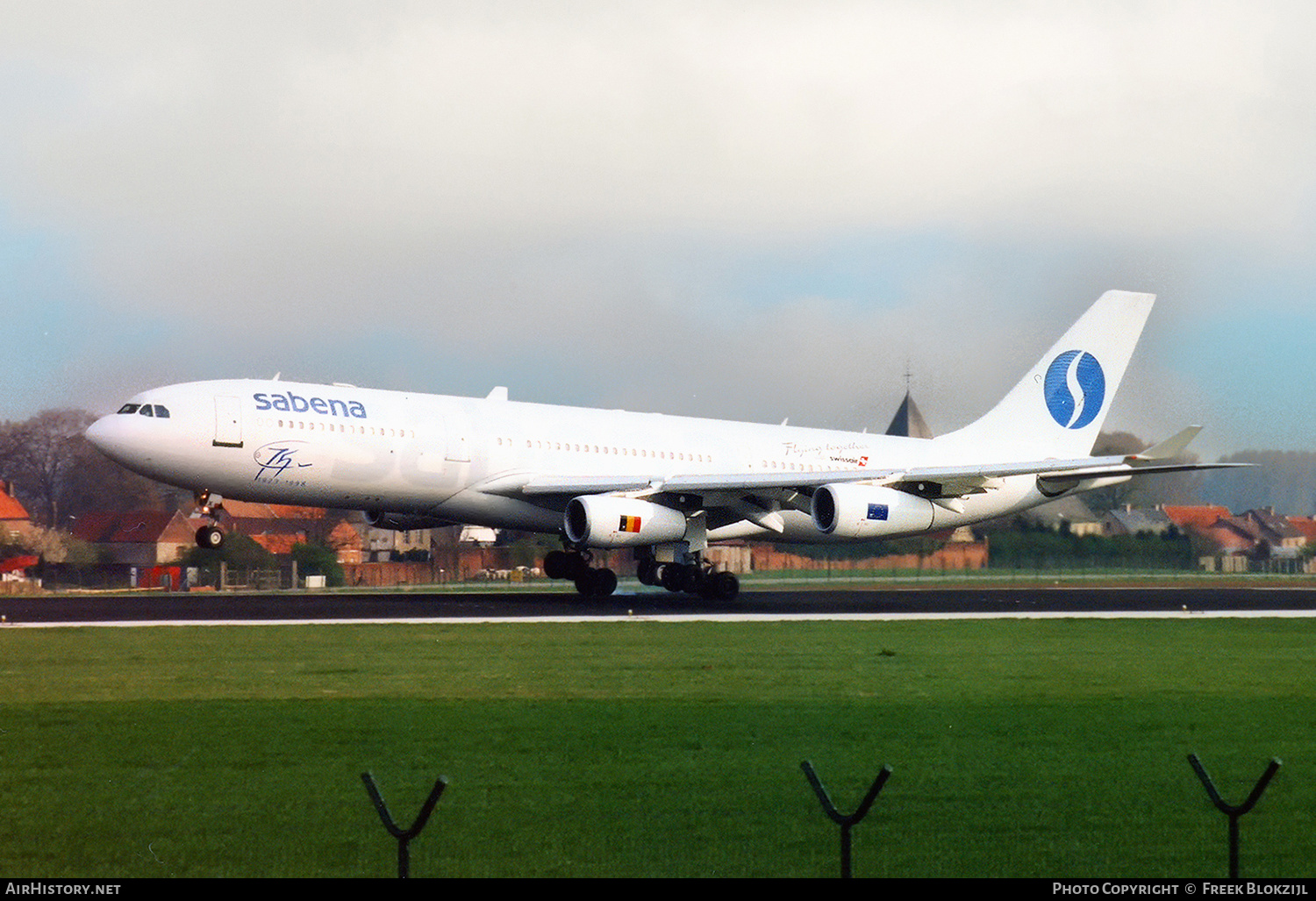 Aircraft Photo of OO-SCX | Airbus A340-211 | Sabena | AirHistory.net #349462