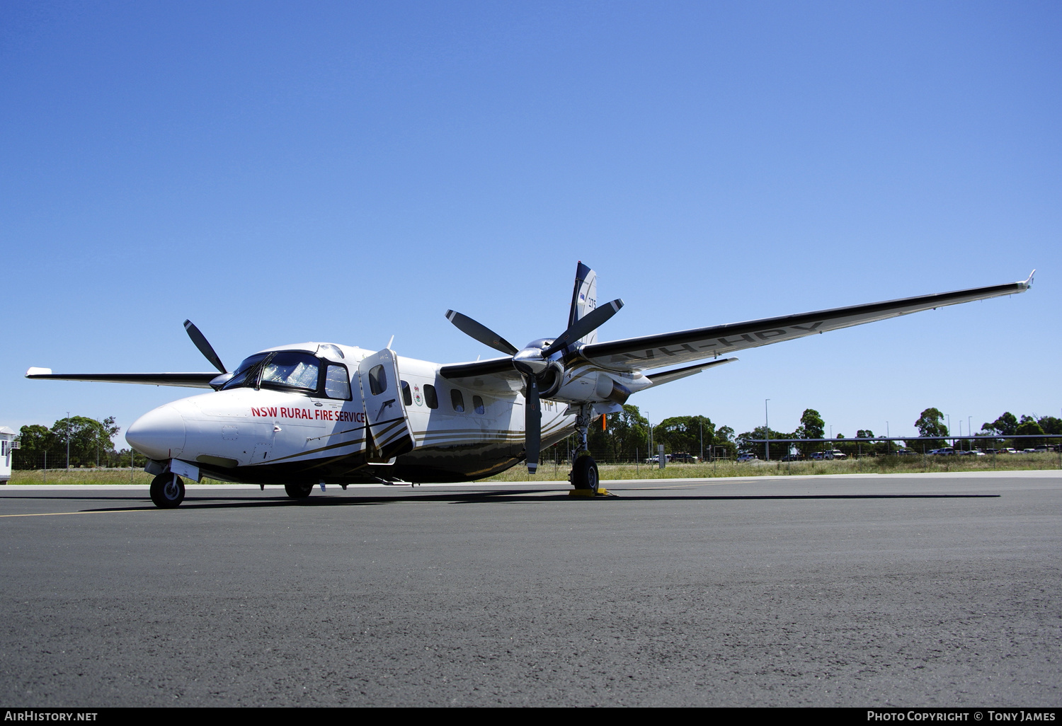 Aircraft Photo of VH-HPY | Gulfstream American 695A Jetprop 1000 | NSW Rural Fire Service | AirHistory.net #349465