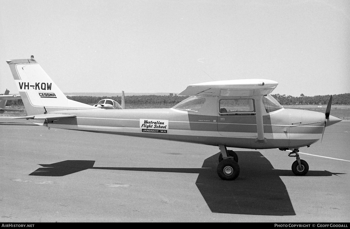 Aircraft Photo of VH-KQW | Cessna 150H | Westralian Flight School | AirHistory.net #349466