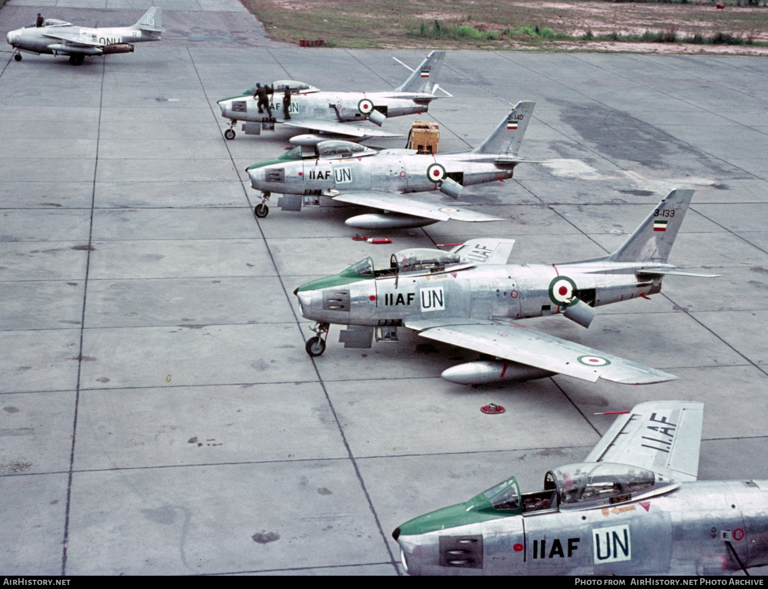 Aircraft Photo of 3-133 | North American F-86F Sabre | Iran - Air Force | AirHistory.net #349483