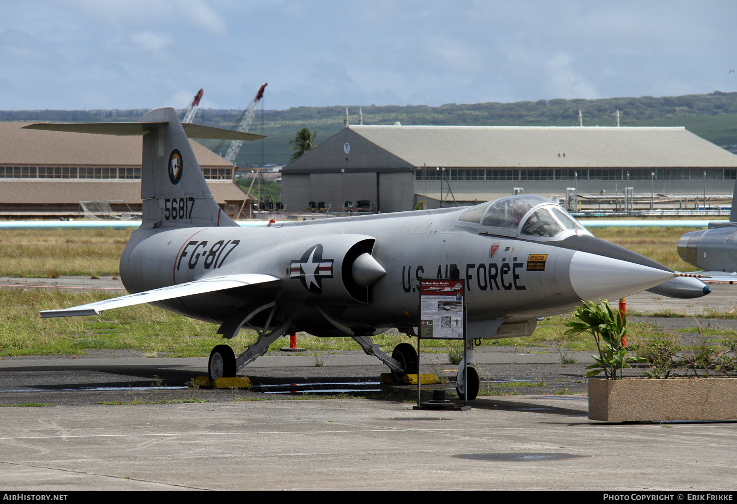 Aircraft Photo of 56-817 | Lockheed F-104A Starfighter | USA - Air Force | AirHistory.net #349487